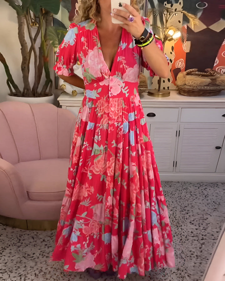 Danika™ BloomCharm Maxi Dress