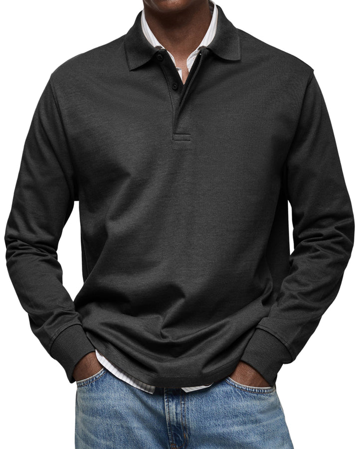 Truett™ Long Sleeve Collar Polo Shirt
