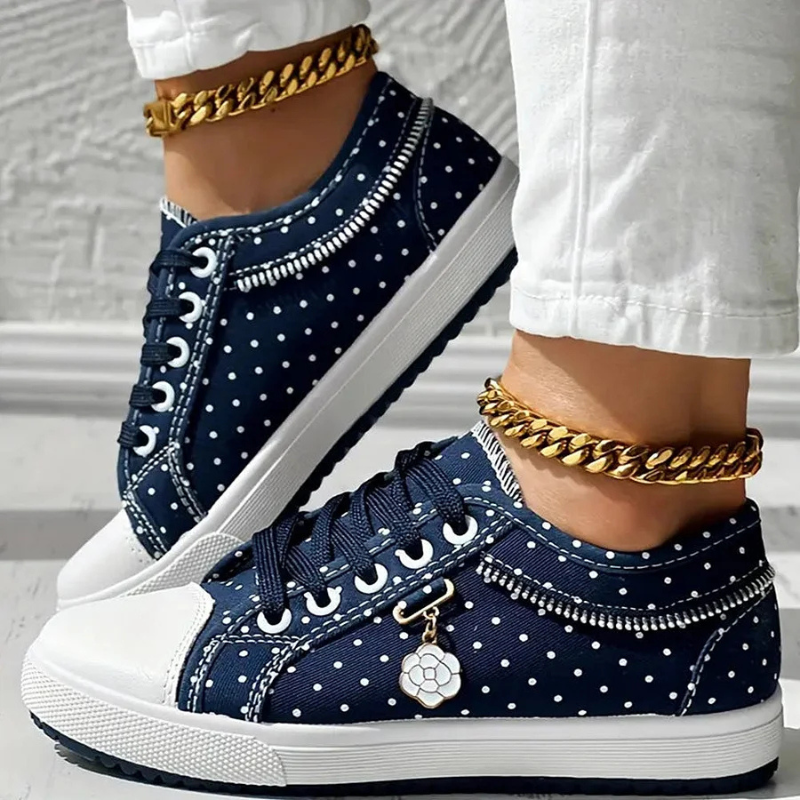 Jesslyn™ Floral Mesh Comfort Sneakers