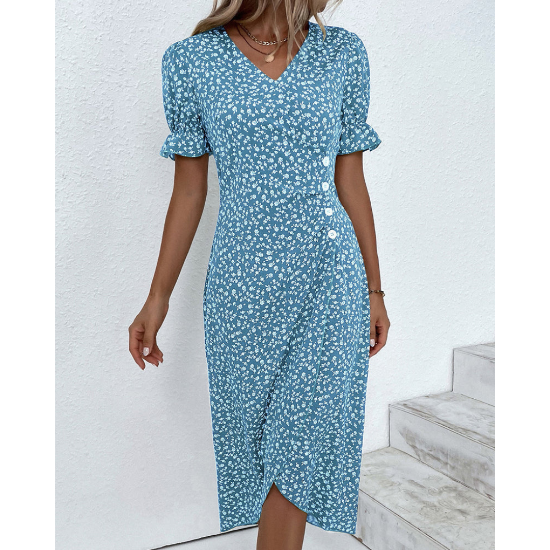 Iliana™ Elegant Ladies Midi Split Dress