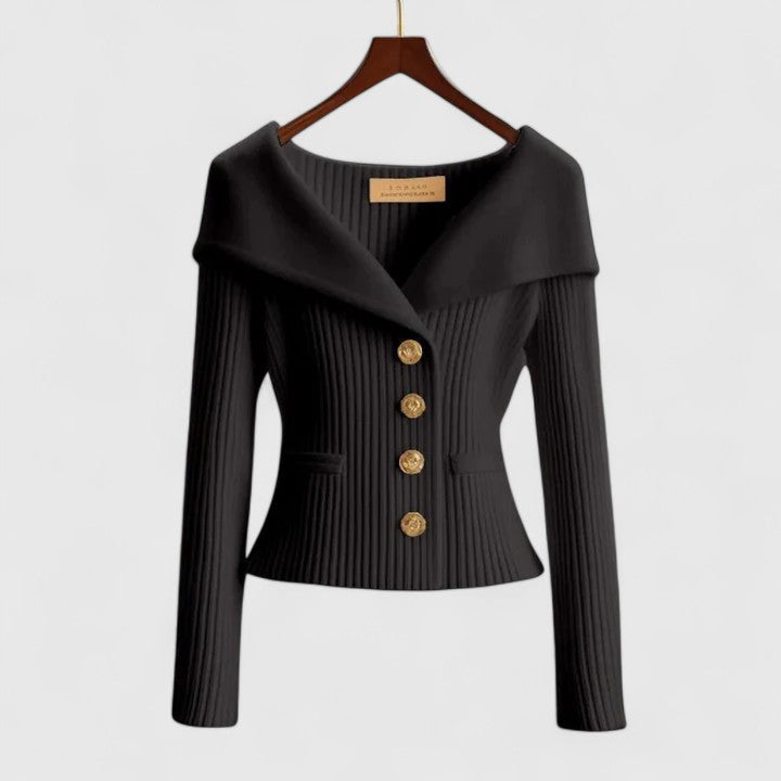 Poppy™ | Elegant Button Cardigan