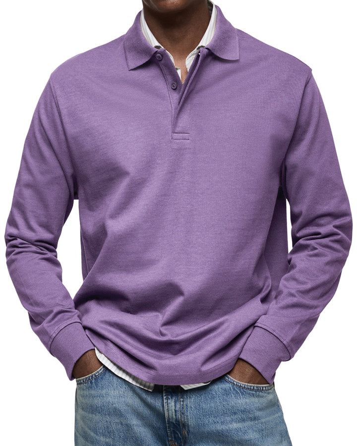 Truett™ Long Sleeve Collar Polo Shirt