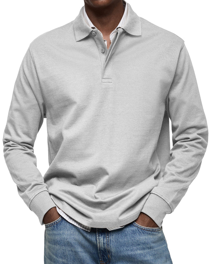 Truett™ Long Sleeve Collar Polo Shirt