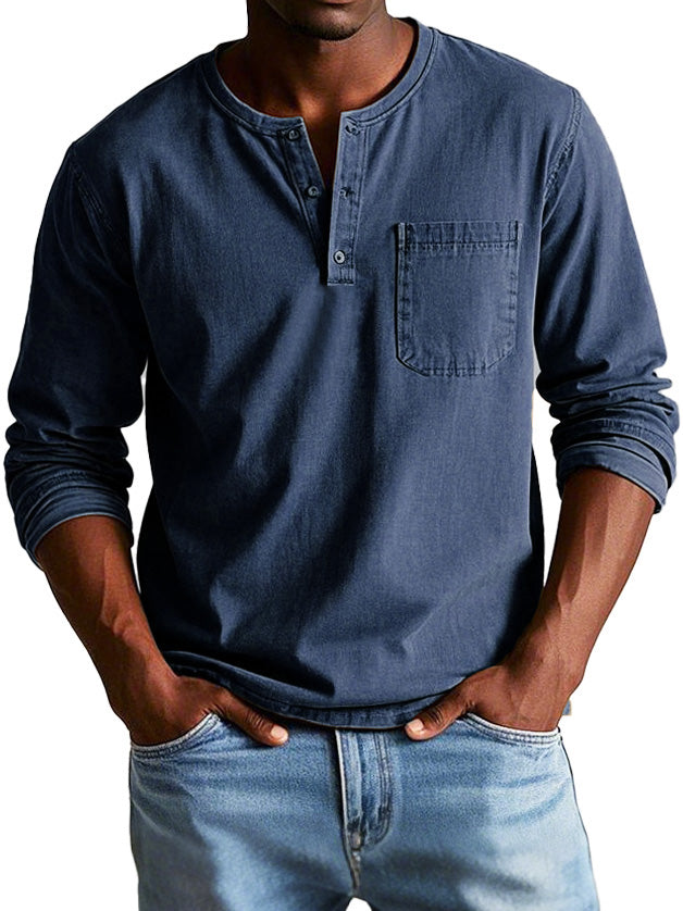 Blaine™ Long Sleeve Crew Neck Shirt