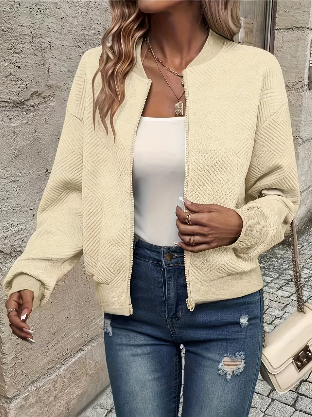 Ambria™ The Soft Grace Bomber