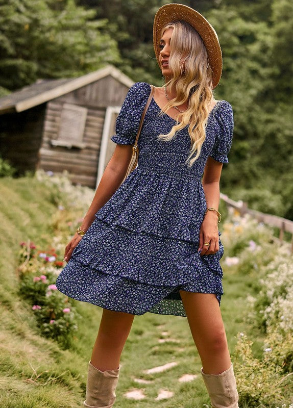 Kaia™ Classic Floral Dress