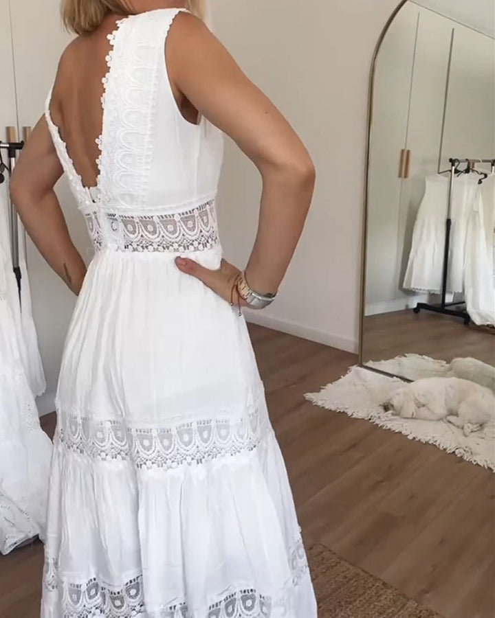 Hania™ Grace Lace Midi Dress