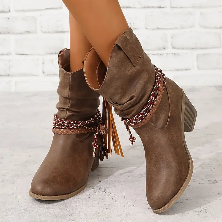 Rania™ Western Cowboy Fashion Boots