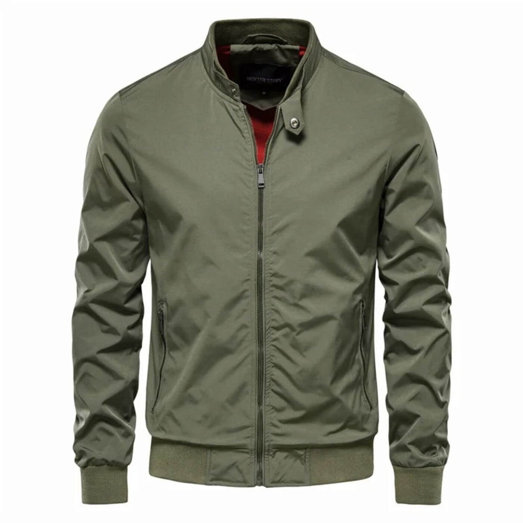 Vance™ Solid Color Bomber Jacket