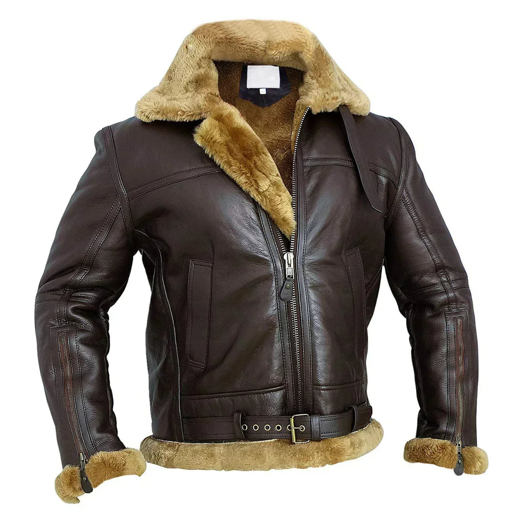 Noah™ Shearling VeganLeather Jacket