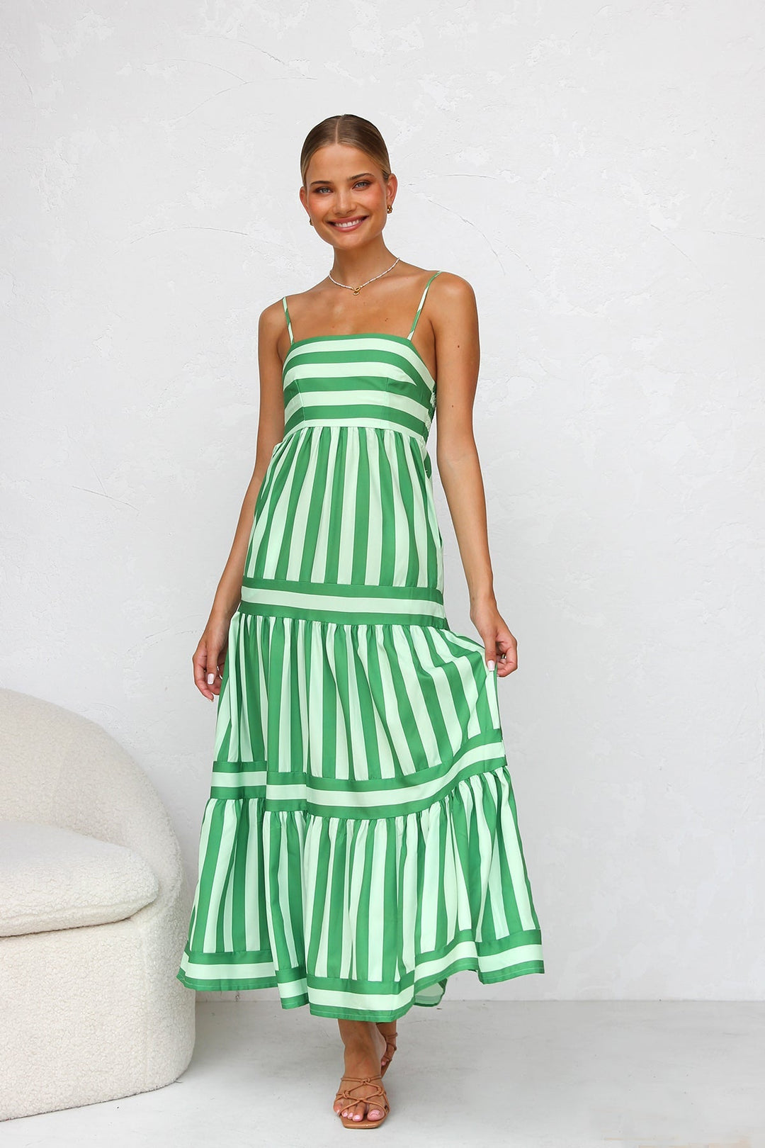 Green and white / S