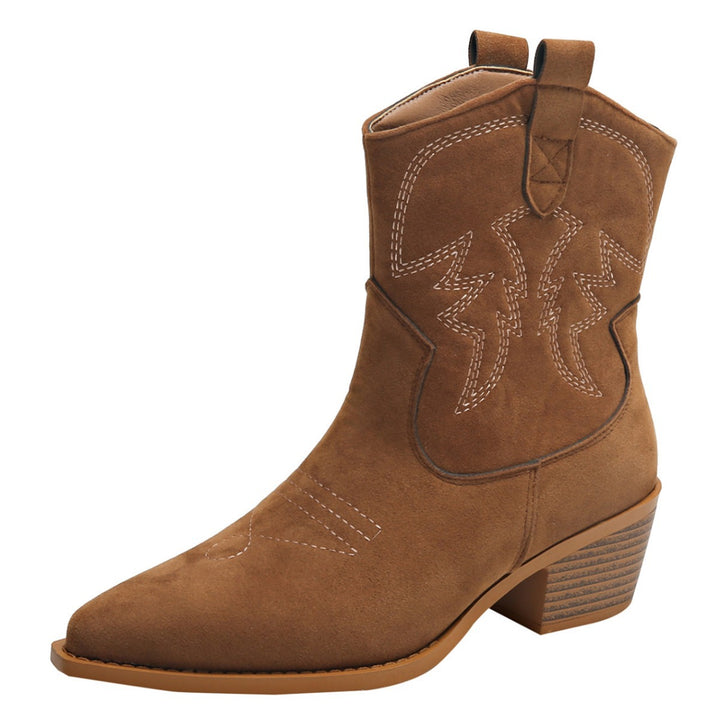 Daphne™ Western Cowboy Ankle Boots