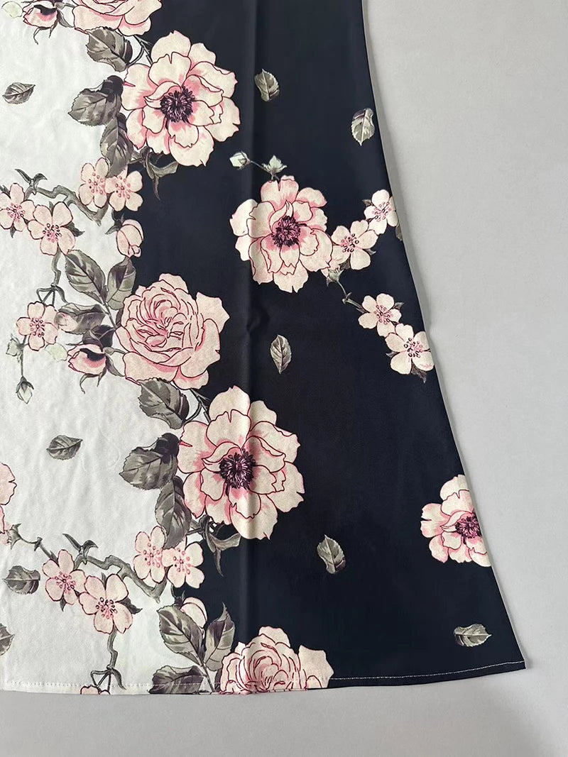 Hanya™ BloomSplit A-Line Dress