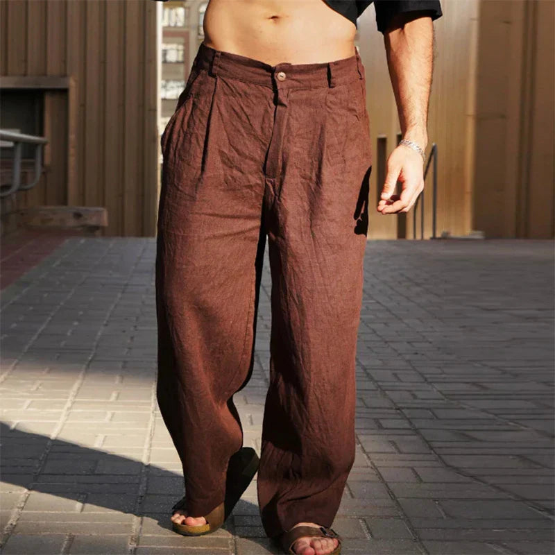 Finn™ Wide-Leg Summer Trousers