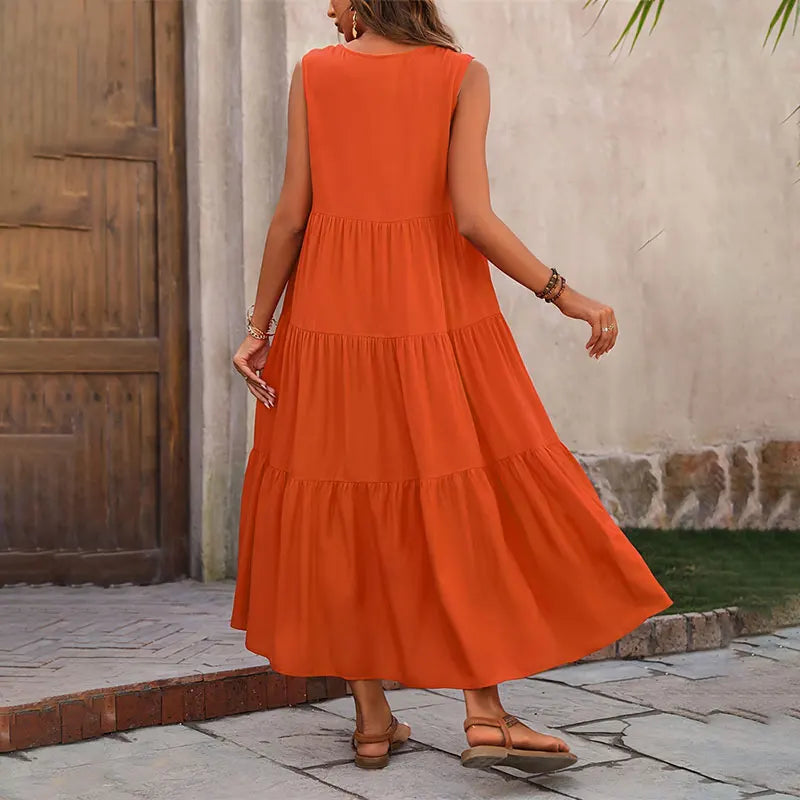 Eira™ BreezeTier Sleeveless Dress