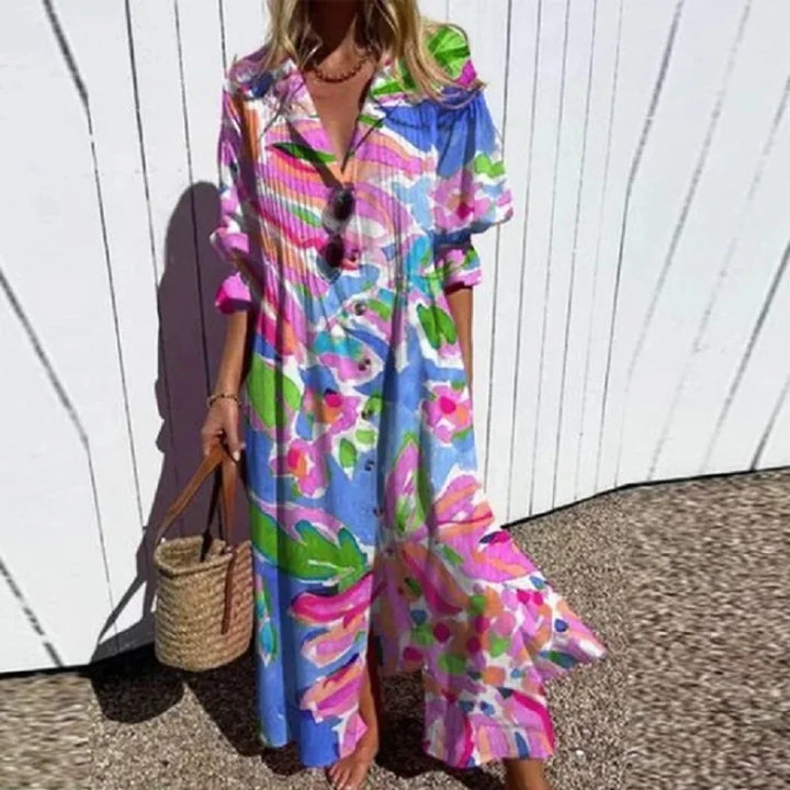 Clover™ Summer Casual Loose Dress