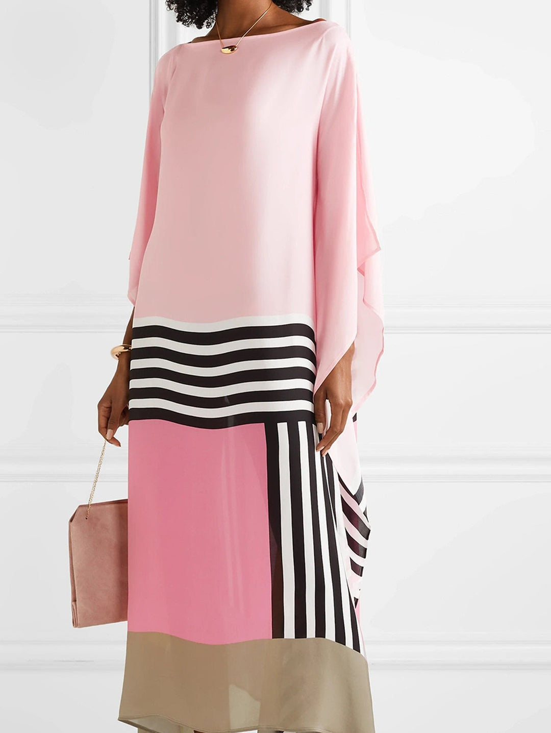 Delaney™ Elegant Printed Kaftan Dress