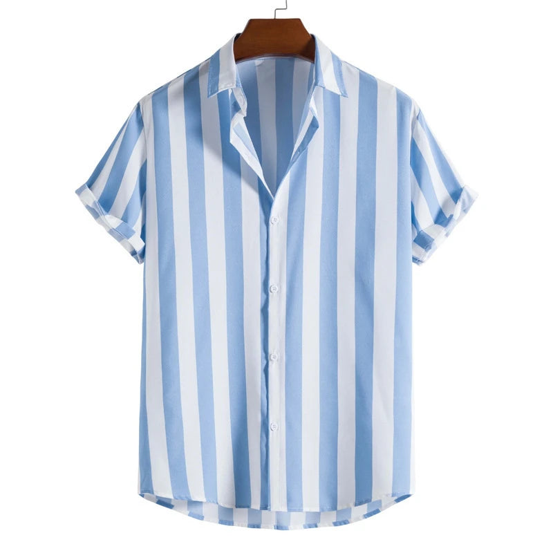 Jago™ Stripe Print Men's Shirt