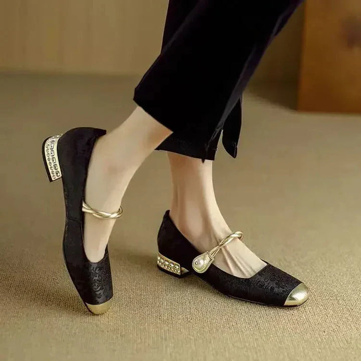Fiola™ Vintage Pearl Flats