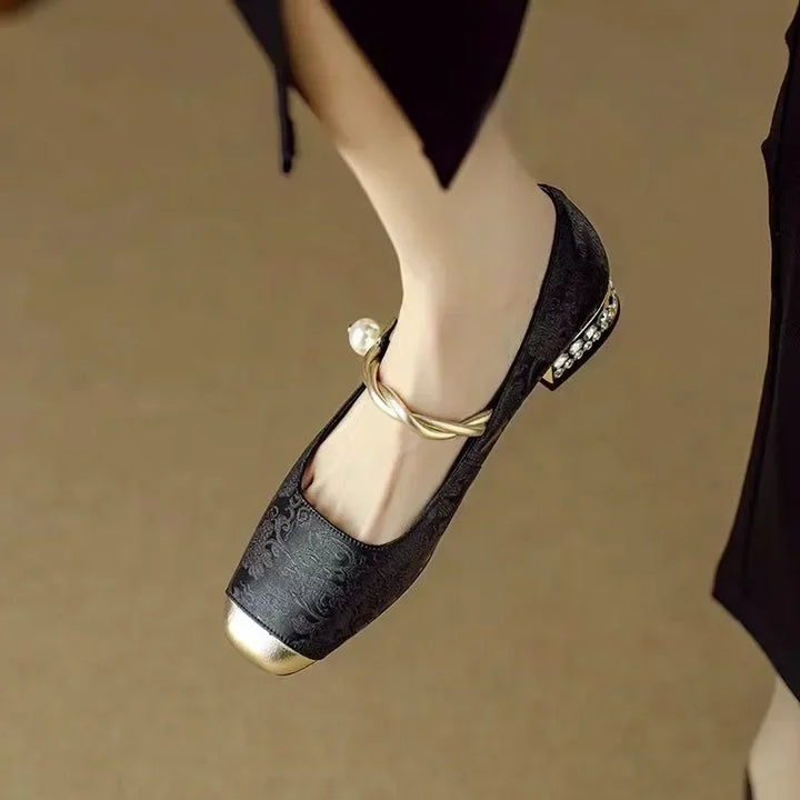 Fiola™ Vintage Pearl Flats