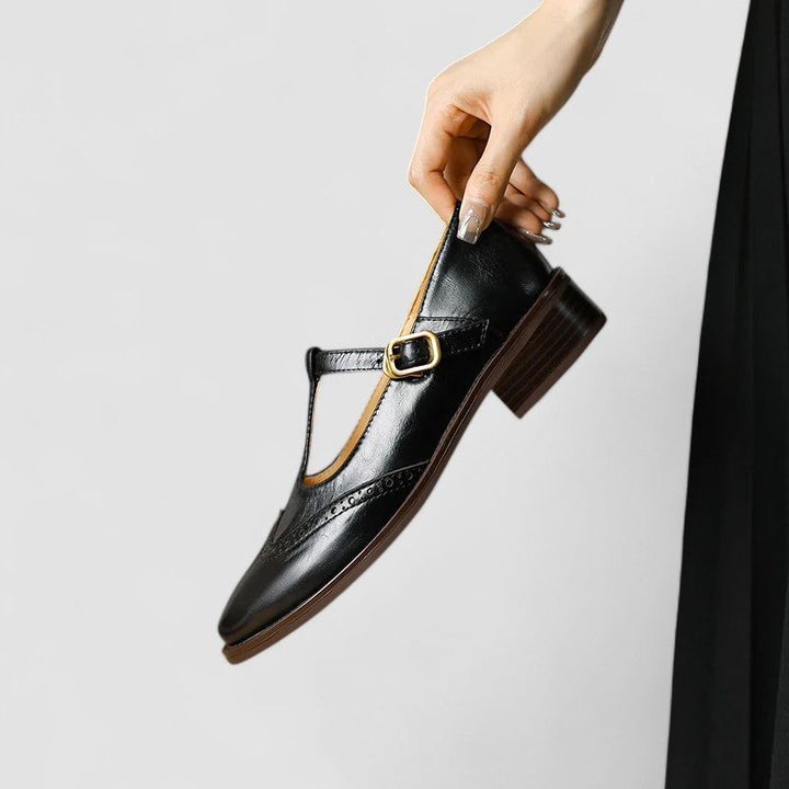 Adrielle™ – Classic Buckle Shoes