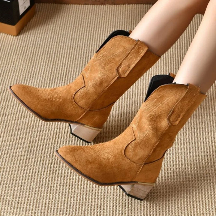 Novella™ Retro Cowboy Boots