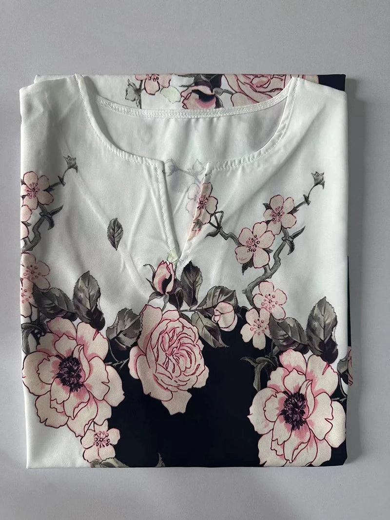 Hanya™ BloomSplit A-Line Dress