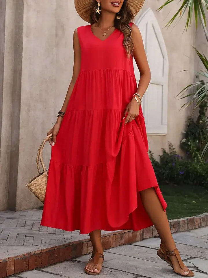 Eira™ BreezeTier Sleeveless Dress