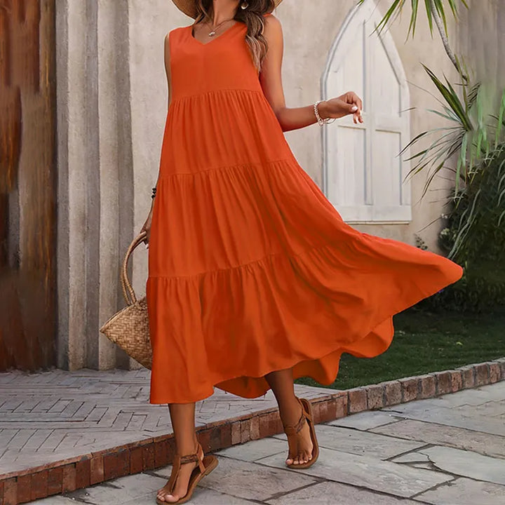 Eira™ BreezeTier Sleeveless Dress
