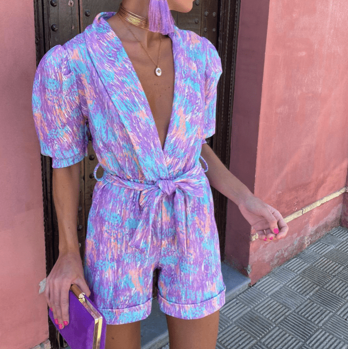 Marnie™ Classic Wrap Playsuit