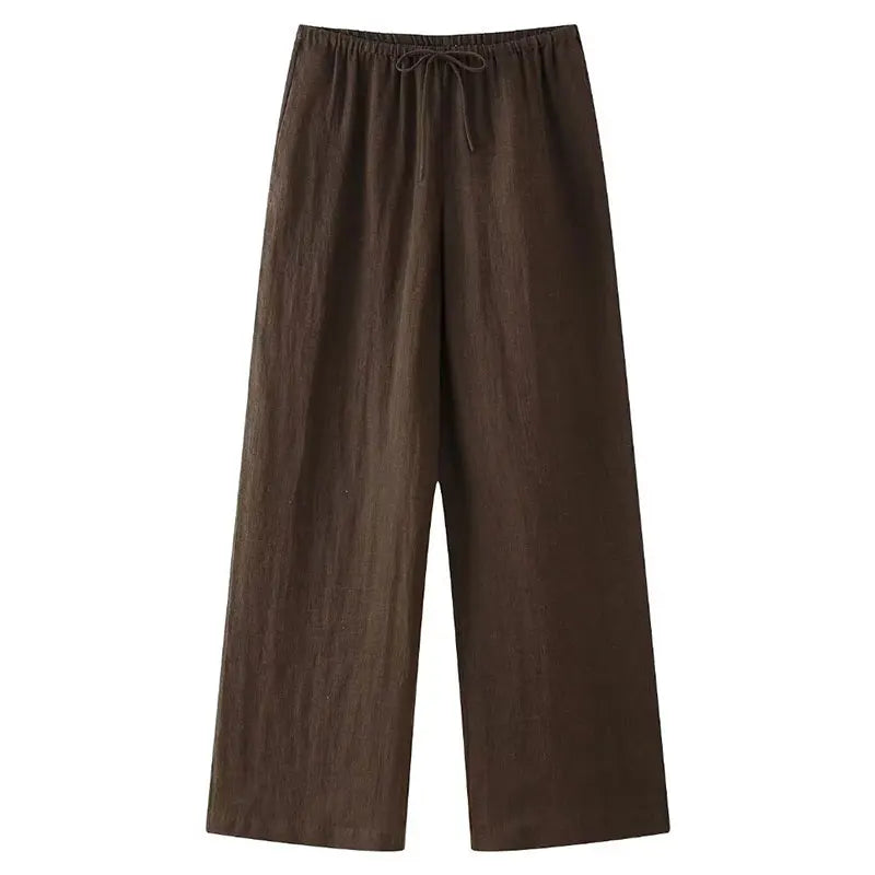 brown pant / S