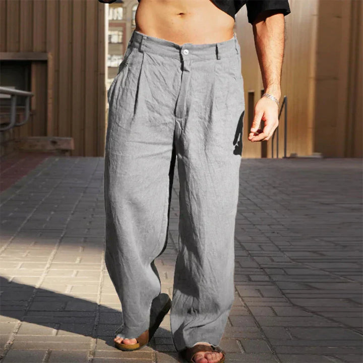 Finn™ Wide-Leg Summer Trousers