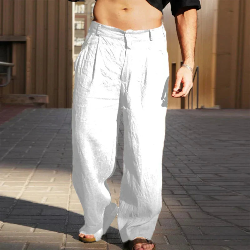 Finn™ Wide-Leg Summer Trousers