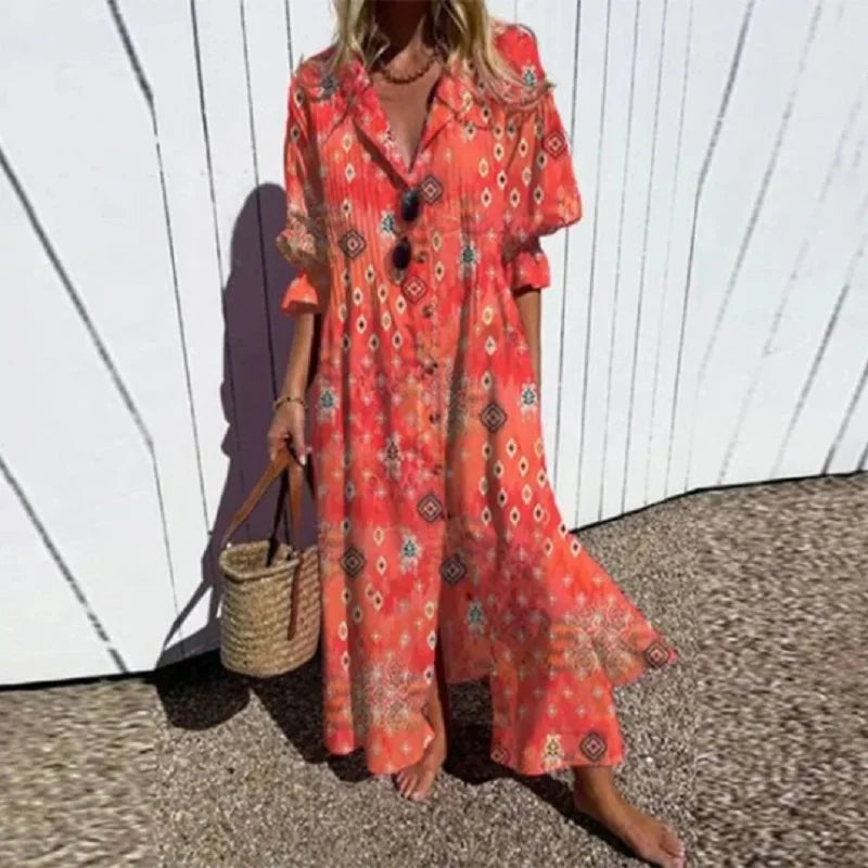 Clover™ Summer Casual Loose Dress