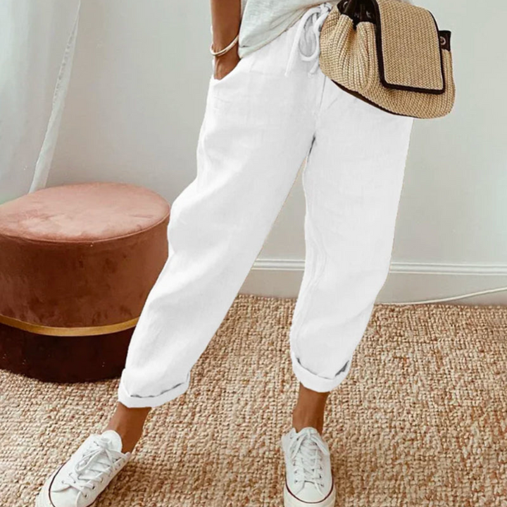 Freyja™ Casual Drawstring Waist Trousers