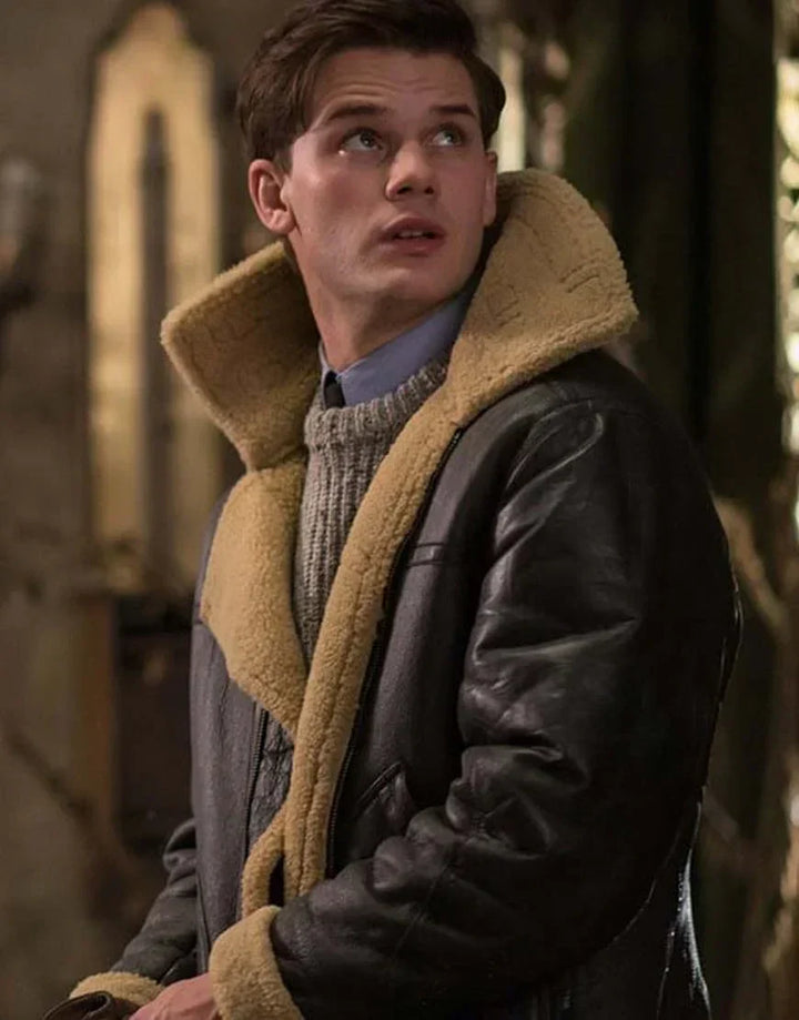 Noah™ Shearling VeganLeather Jacket