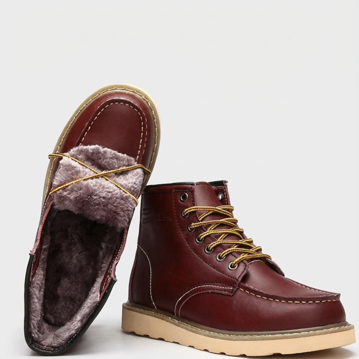 Harrison™ Fur-Lined Comfort Boots - Comfort for Feet, Knees & Back