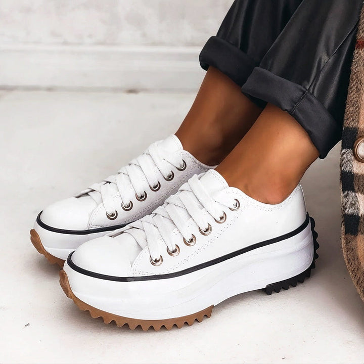 Gianna™ Low-Top Thick-Heeled Shoes