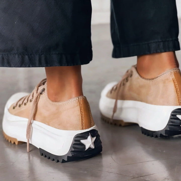 Gianna™ Low-Top Thick-Heeled Shoes