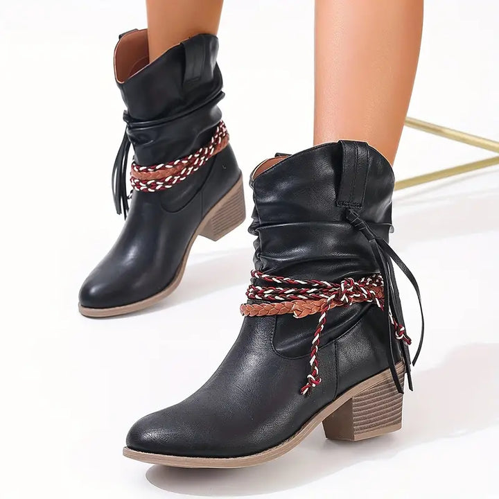 Rania™ Western Cowboy Fashion Boots