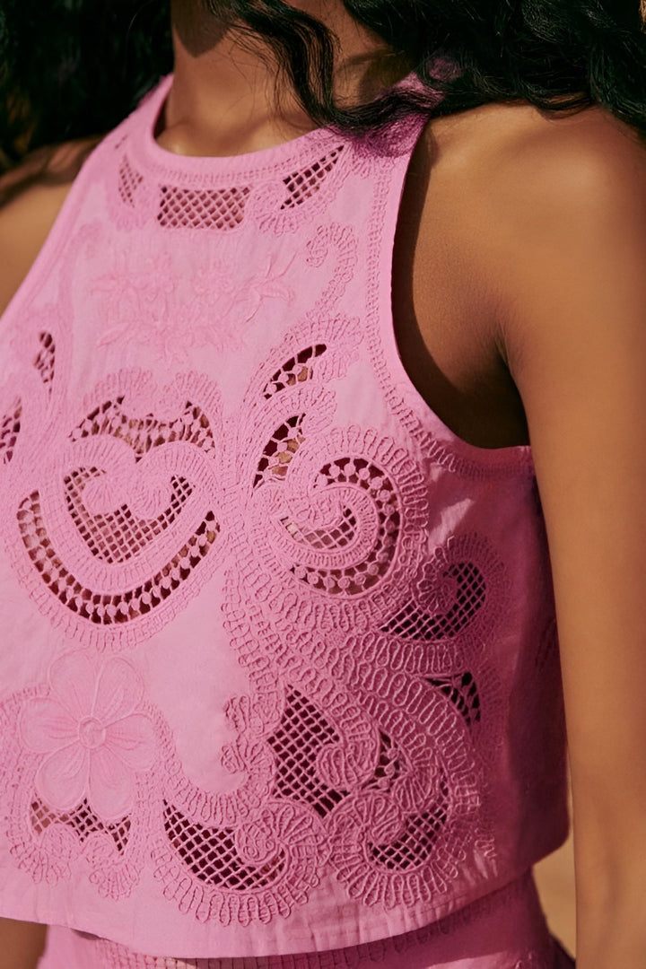 Amie™ | Classic Sleeveless Top & Skirt Duo
