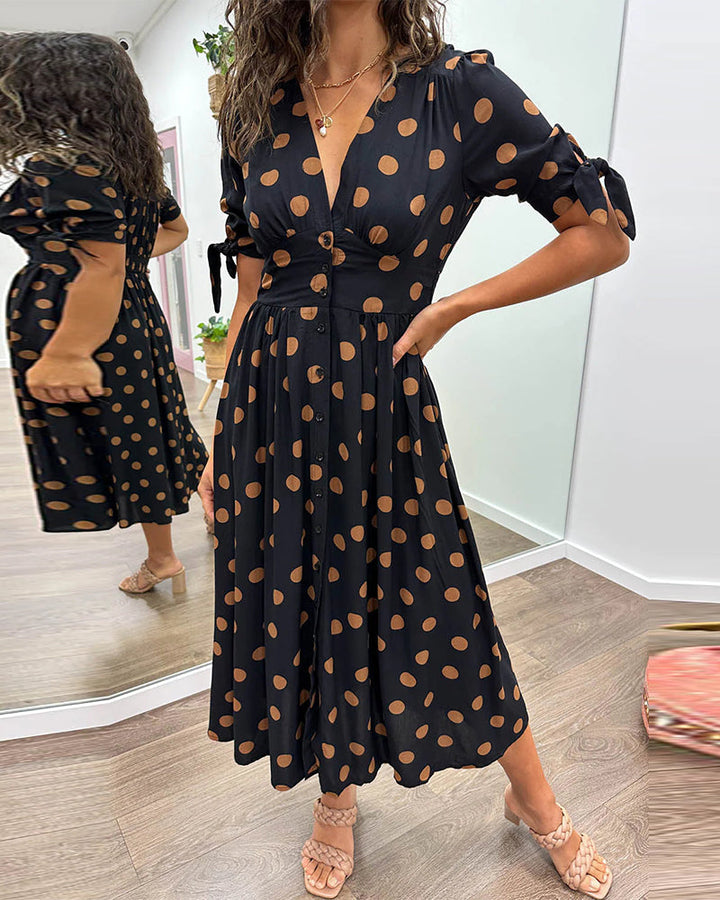 Cerina™ The Timeless Dot Dress