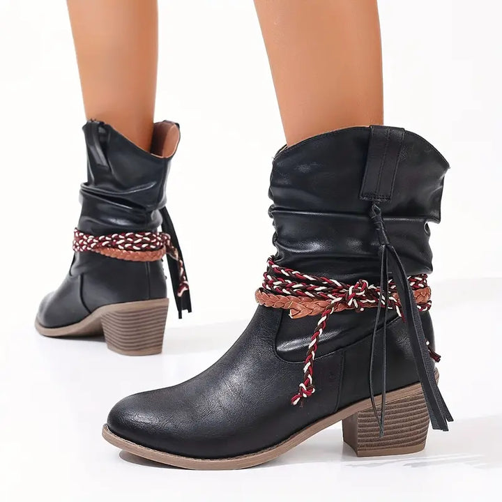 Rania™ Western Cowboy Fashion Boots