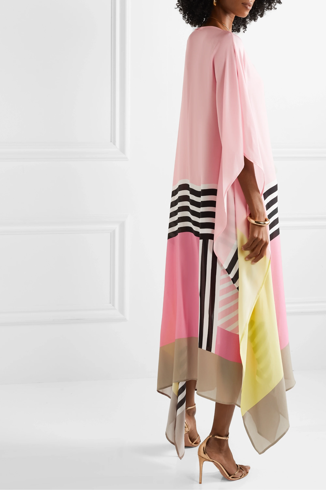 Delaney™ Elegant Printed Kaftan Dress